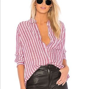 Rails Charli Striped Button-Down Shirt